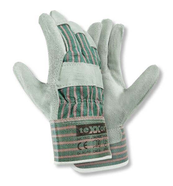 teXXor® Rindkernspaltleder-Handschuhe TAUNUS