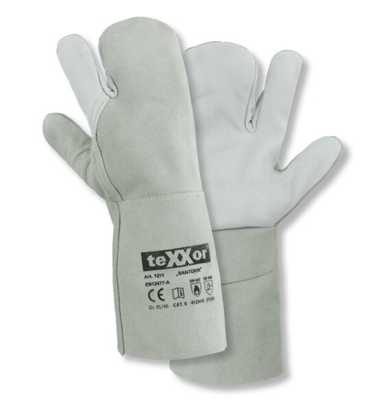teXXor® 3-Finger-Schweißerhandschuhe SANTORIN