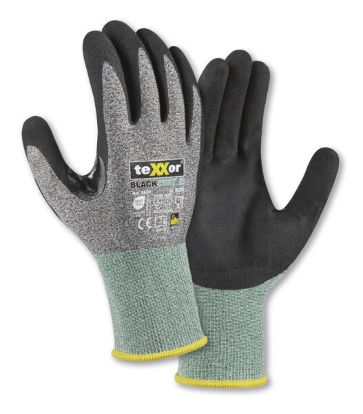 teXXor® Schnittschutz-Strickhandschuhe BLACK CUT® B