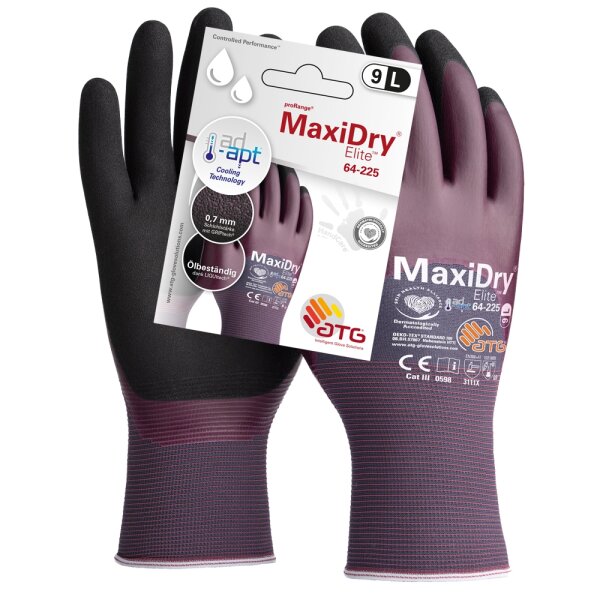 ATG® MaxiDry® Elite™ Nylon-Strickhandschuhe (64-225)