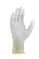 teXXor® Nylon-Strickhandschuhe FINGERKUPPEN PU-BESCHICHTET