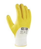 teXXor® Polyester-Strickhandschuhe NITRIL BESCHICHTET