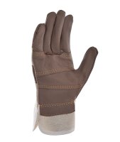 teXXor® Möbelleder-Handschuhe BRAUNE FARBEN