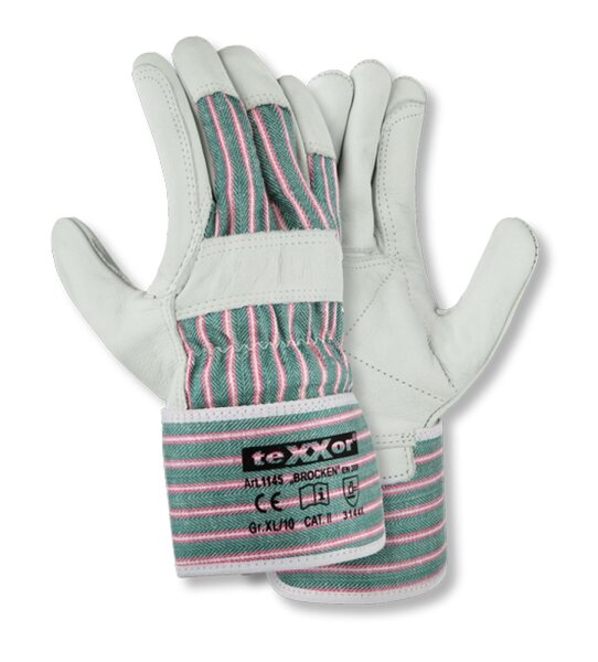 teXXor® Rindvollleder-Handschuhe BROCKEN