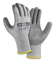 teXXor® Schnittschutz-Strickhandschuhe PU-BESCHICHTUNG