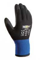 teXXor® Winterhandschuhe blau/ schwarz