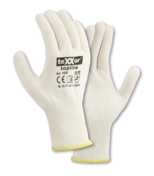 teXXor® topline Feinstrick-Handschuhe BAUMWOLLE/NYLON