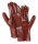 teXXor® topline Chemikalienschutz-Handschuhe PVC ROTBRAUN