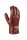 teXXor® topline Chemikalienschutz-Handschuhe PVC ROTBRAUN