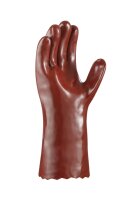 teXXor® topline Chemikalienschutz-Handschuhe PVC ROTBRAUN