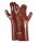 teXXor® topline Chemikalienschutz-Handschuhe PVC ROTBRAUN