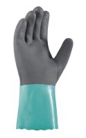 teXXor® Chemikalienschutz-Handschuhe NITRIL blaugrün/grau