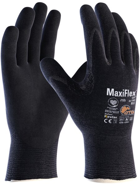 ATG® Schnittschutz-Strickhandschuhe MaxiFlex® Cut™ Kevlar® (34-1743)