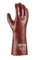 teXXor® PVC-Handschuhe ROTBRAUN
