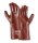 teXXor® PVC-Handschuhe ROTBRAUN