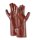 teXXor® PVC-Handschuhe ROTBRAUN