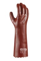 teXXor® PVC-Handschuhe ROTBRAUN