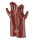 teXXor® PVC-Handschuhe ROTBRAUN
