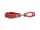 ATG Handschuh-Clip aus Kunststoff Rot