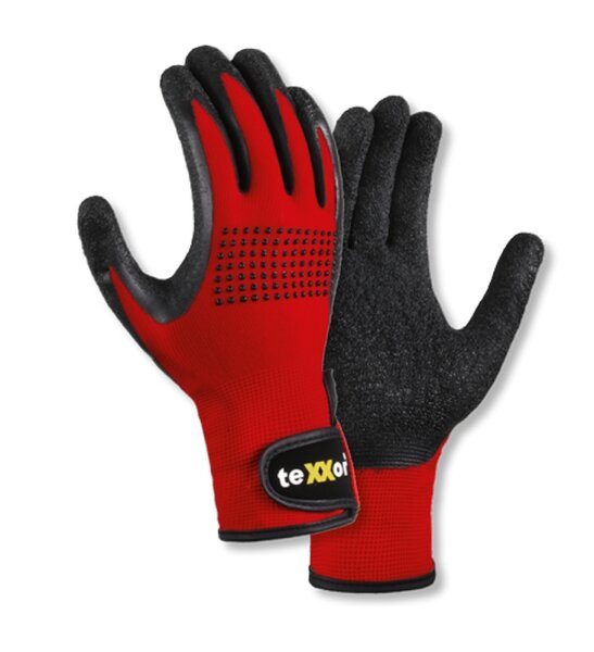teXXor® Nylon-Mechaniker Handschuhe LATEX BESCHICHTET