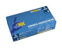 teXXor® Nitril-Einweg-Handschuhe fingerspitzentexturiert lavendel