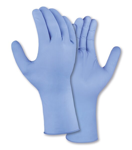 teXXor® Nitril-Einweg-Handschuhe EXTRA LONG blau