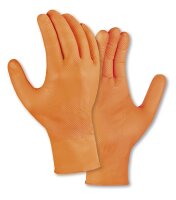 teXXor® Nitril-Einweg-Handschuhe DIAMOND GRIP orange