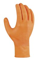 teXXor® Nitril-Einweg-Handschuhe DIAMOND GRIP orange