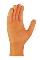 teXXor® Nitril-Einweg-Handschuhe DIAMOND GRIP orange