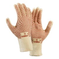 teXXor® Strickhandschuhe BAUMWOLLE