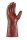 teXXor® PVC-Handschuhe ROTBRAUN