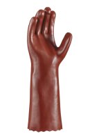 teXXor® PVC-Handschuhe ROTBRAUN