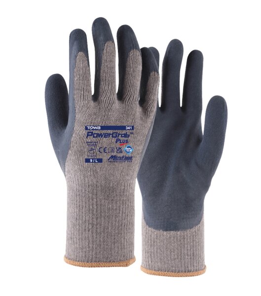 TOWA® Baumwoll-/Polyester-Strickhandschuhe PowerGrab® Plus