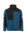 BLAU MELIERT/SCHWARZ