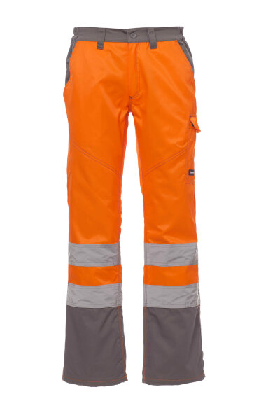 FLUOORANGE/STAHLGRAU