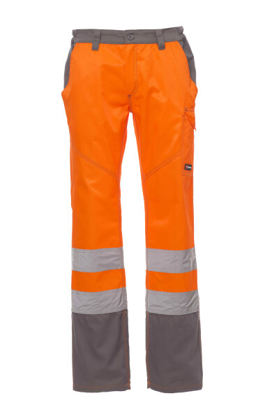 FLUOORANGE/STAHLGRAU